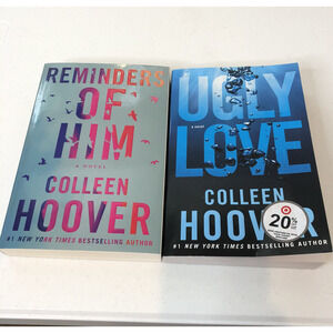 Colleen Hoover Lot of 2 Paperback Books Ugly Love and Reminders of Him